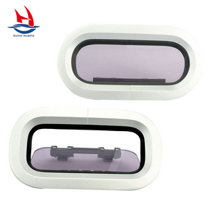 HANSE MARINE High Quality Aluminium Boat Window Oval / Rectangular Shape Opening Portlight for Boat