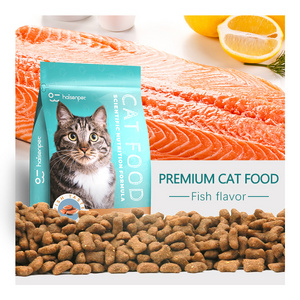 OEM Cat Food Factory Exports 10KG Natural Raw Fish Flavors Fish Shapes All Age Cat Food