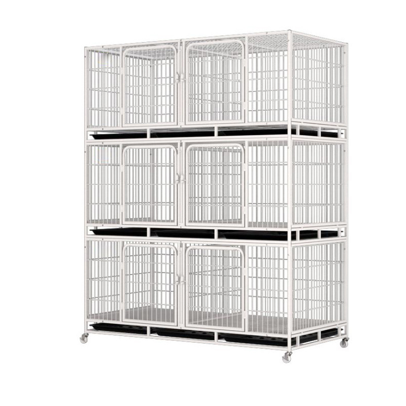 Galvanized square tube large cage pigeon breeding chicken duck cat dog pet cage