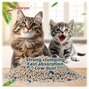 OEM ODM Cat Sand 10l 5kg 10kg 20kg 25kg Clumping Arena Para Gatos Bentonite Cat Litter