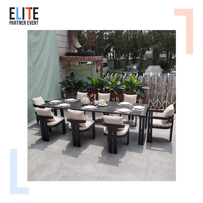 Modern furniture kitchen dinning table and 6 chair restaurant dining room luxury outdoor dining table set 4 chairs