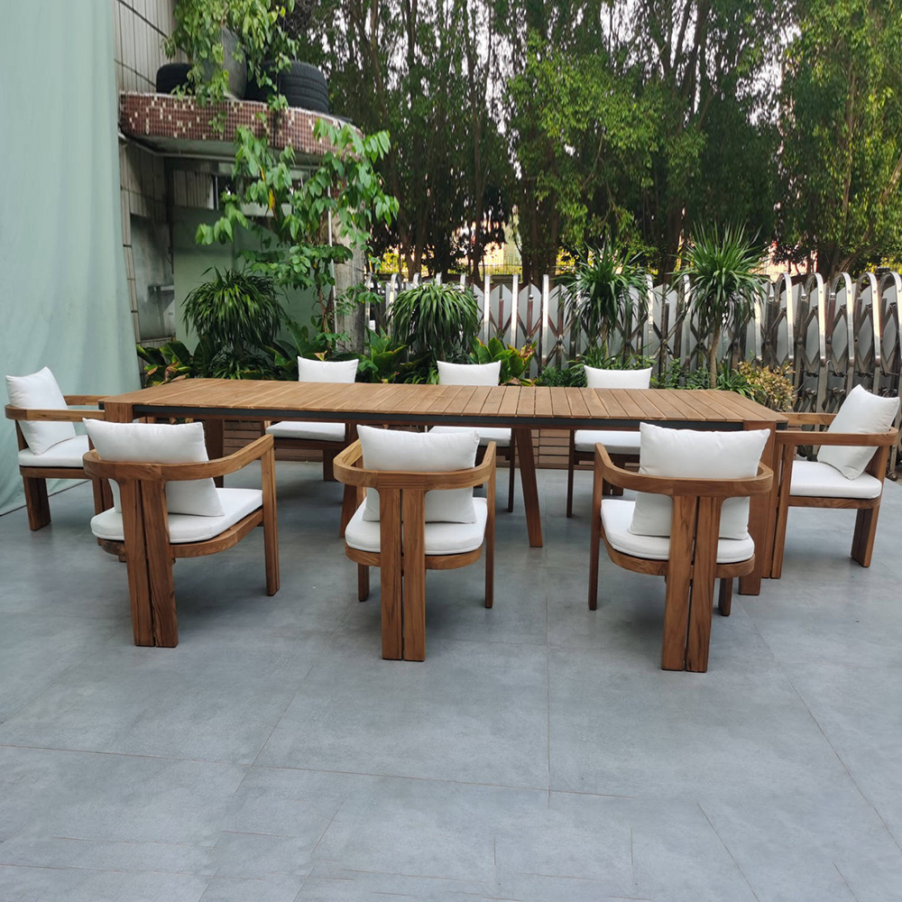 Modern furniture kitchen dinning table and 6 chair restaurant dining room luxury outdoor dining table set 4 chairs