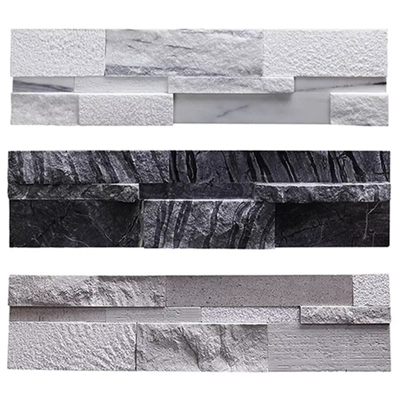 Best Natural Stacked Marble Culture Stone Exterior Building Material for Garden House Stone Veneer for Hotel Wall Tiles