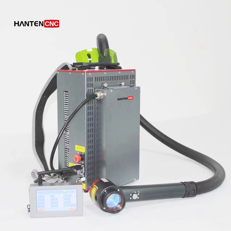 Backpack Handheld 50W Laser Cleaning Machine Factory Price Car Paint Removal 100W 200W Laser Rust Remover