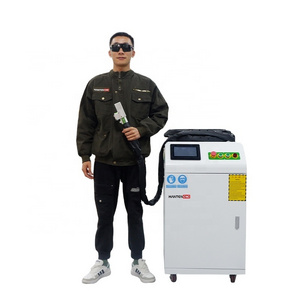 1000W 1500W 2000W Portable Laser Cleaning Machine With Laser Metal Rust Remover Gun