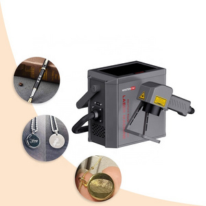 20W Fiber Optic Portable Laser Engraving Machine Handheld Laser Marking Machine Mini Laser Printer For Metal Materials