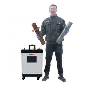 100w 200w 300w fiber laser cleaning machine portable stone cultural relics metal parts pulse laser cleaning machine price