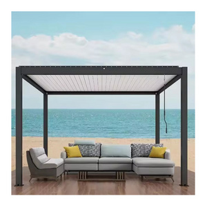 with remote control restaurant outdoor aluminium electric gazebos garden pergola 10x10 3x6 of swimming pool