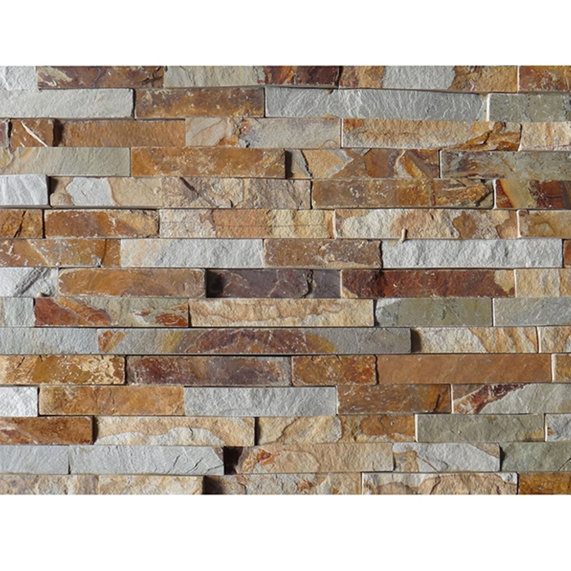 cheapest white outdoor veneer natural stone panels slate for exterior wall house