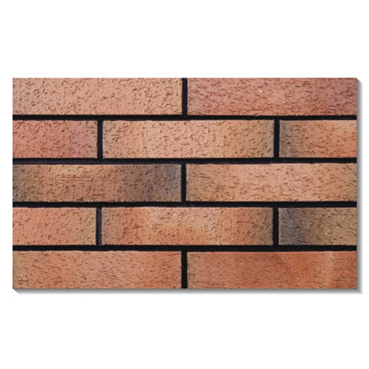 Natural Style Mexican Facade Design Thin Wall Red Clay Brick Tiles Veneer for Garden Wall Wholesale from China