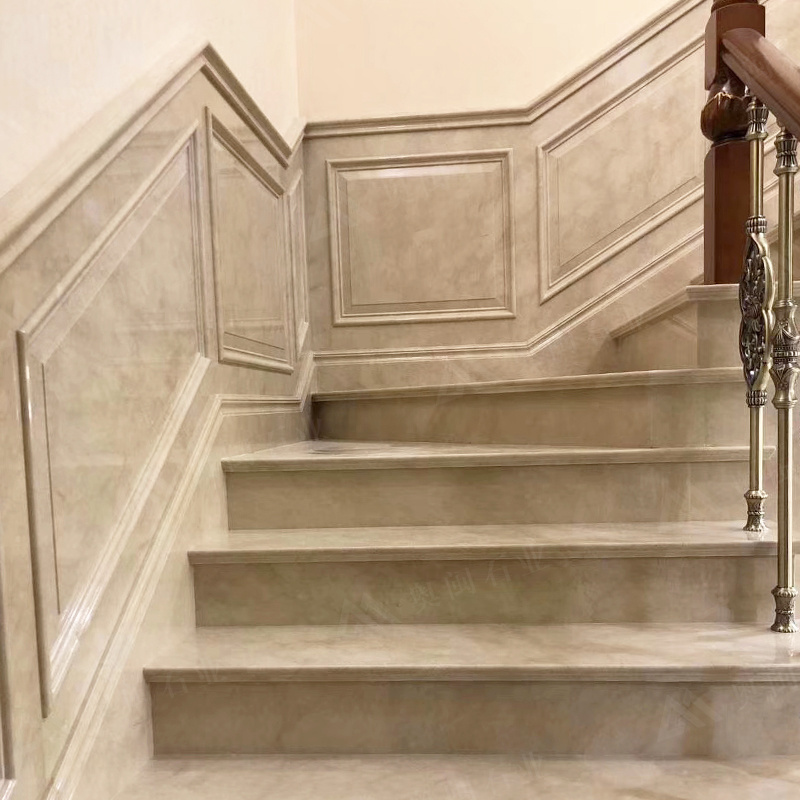 porcelain staircase marble stair stone stair step tiles ceramic step nose tile on stairs