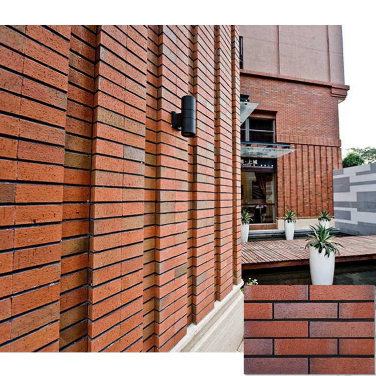 low price red brick fired wall clay bricks veneer hydraulic price for construction buildings in saudi arabia