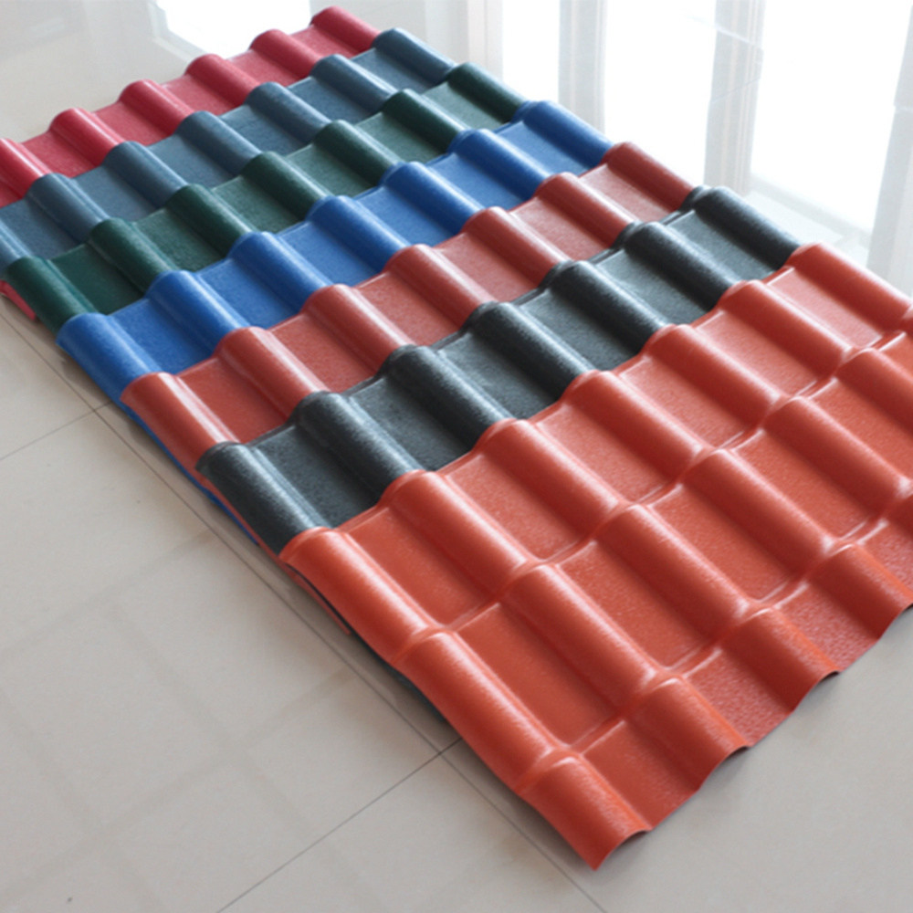 Clear Polycarbonate Corrugate Plastic Roof tiles Transparent Transparent Fiberglass Roof Sheet