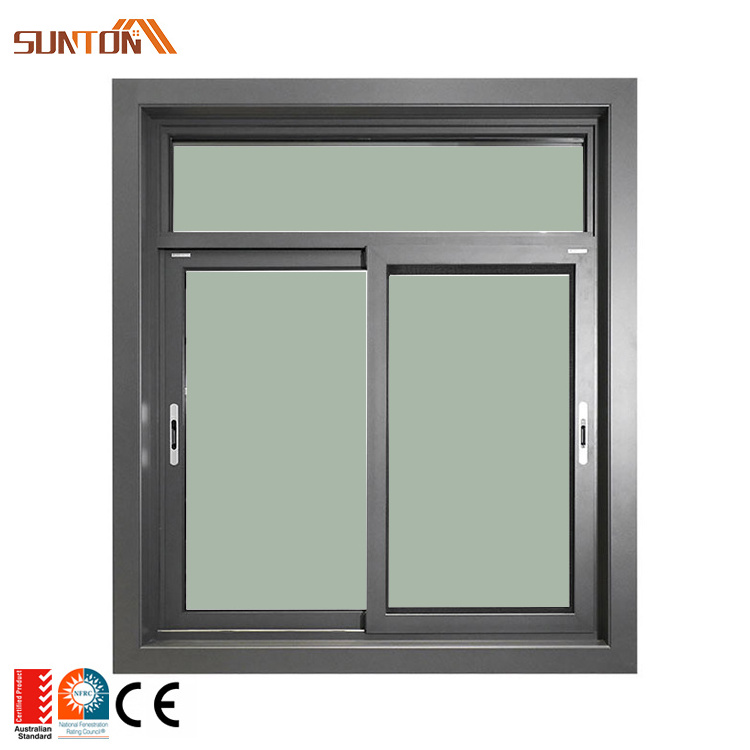 Custom made interior kitchen toilet bathroom waterproof small aluminum alloy frosted glass sliding windows designs for house