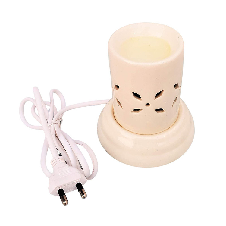 2022 Best Selling Products Electric Reed Diffuser Handcrafted Aroma Oil Diffuser Ceramic Electric Diffuser Oil Burner For Sale