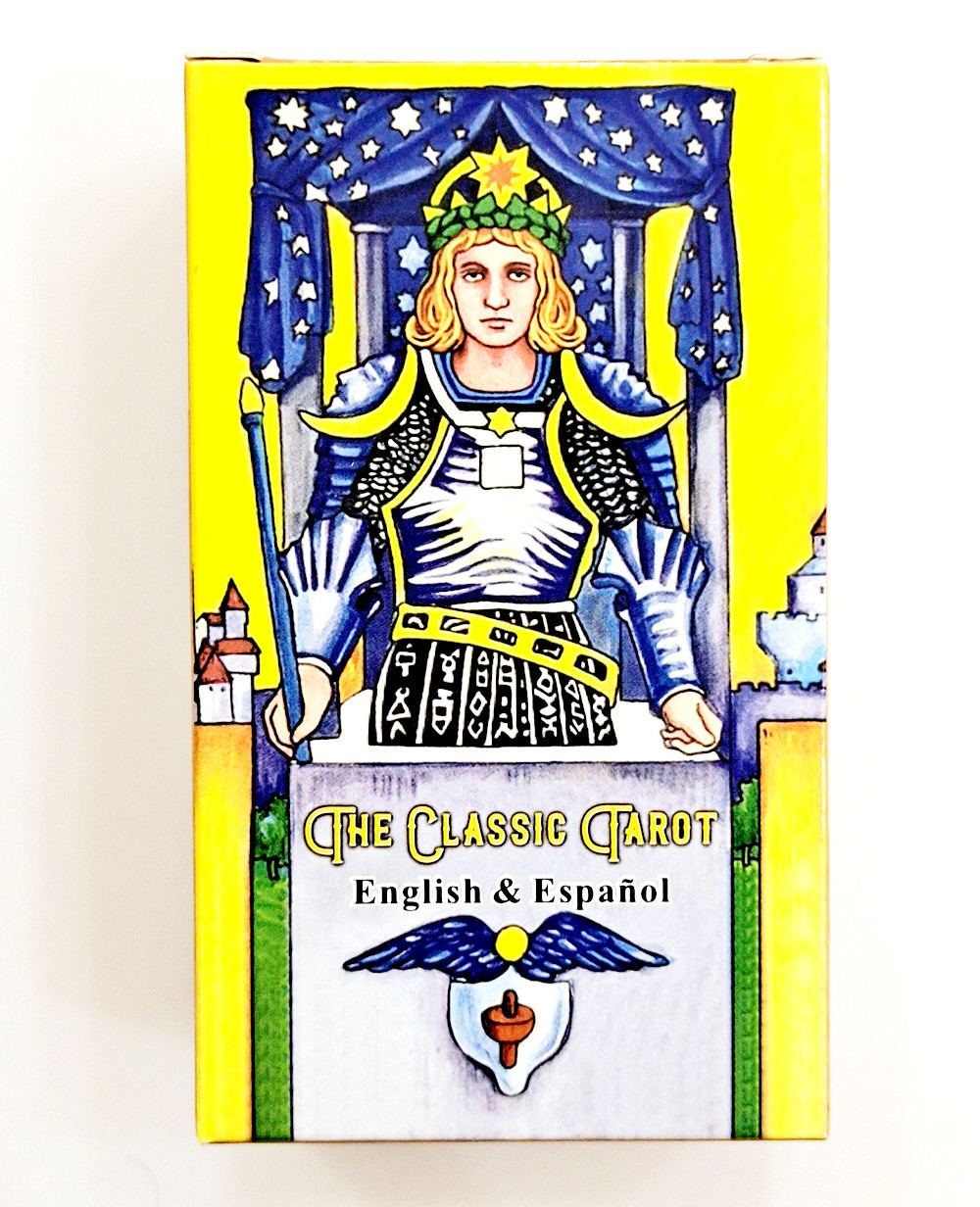 Wholesale  New Spanish English bilingual Classic Tarot Card With Book Manual Custom Print Board Game