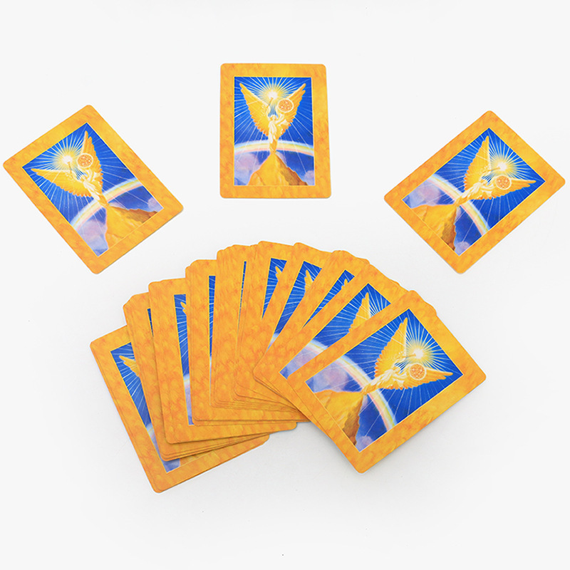 Hot Sale 45pcs Printing Spanish Oracle  Card 10.4*7.4 cm  Cartas Adivinatorias Delos  Arcangeles  Tarot  Playing Board Game Card