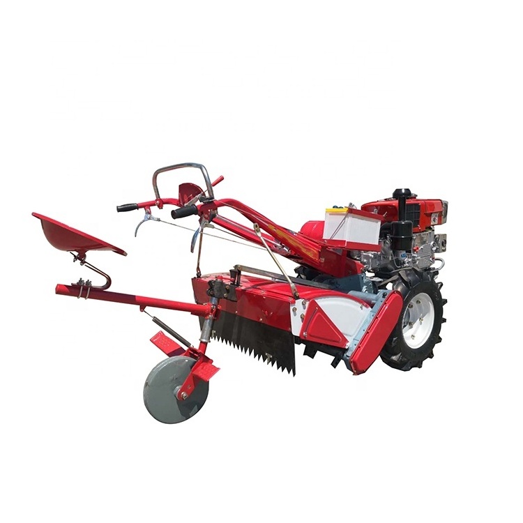 Agricultural Machinery Equipment Diesel Cultivator Motocultor Two Wheel Power Mini Tiller Walking Tractor