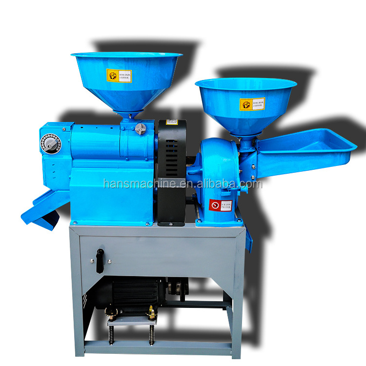 Small Rice Milling Machine Mill Rice Husk Making Cracked Corn Machinery for Home Use Rice Miller Small Size