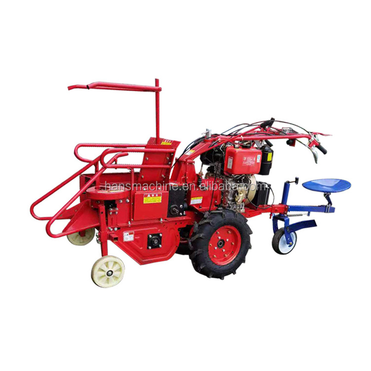 High Quality Mini Corn Combine Harvester Maize Reaping Machine