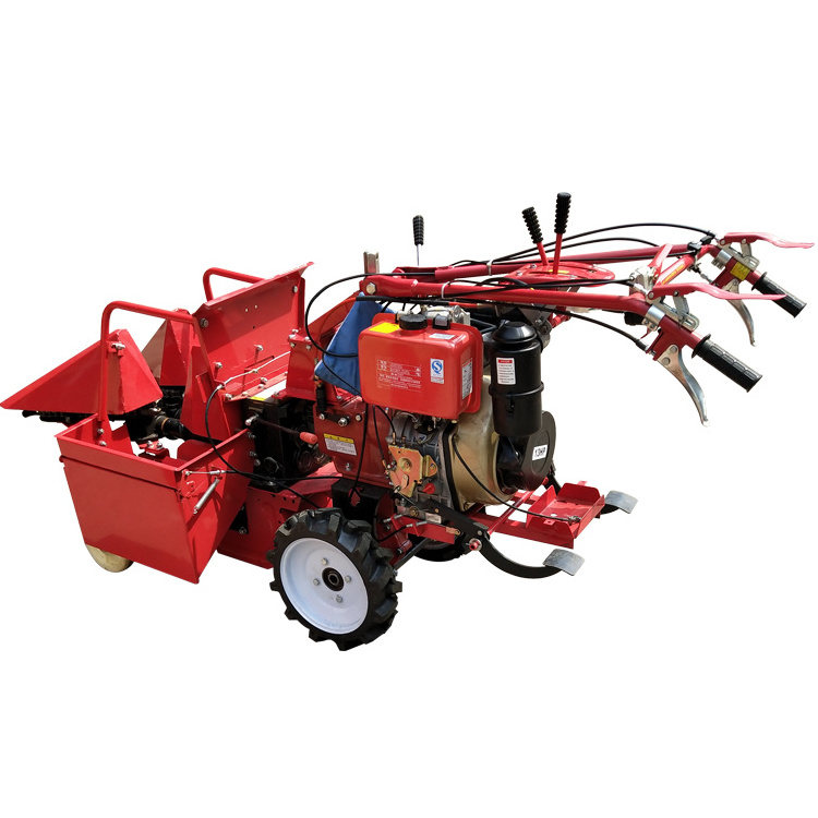 High Quality Mini Corn Combine Harvester Maize Reaping Machine