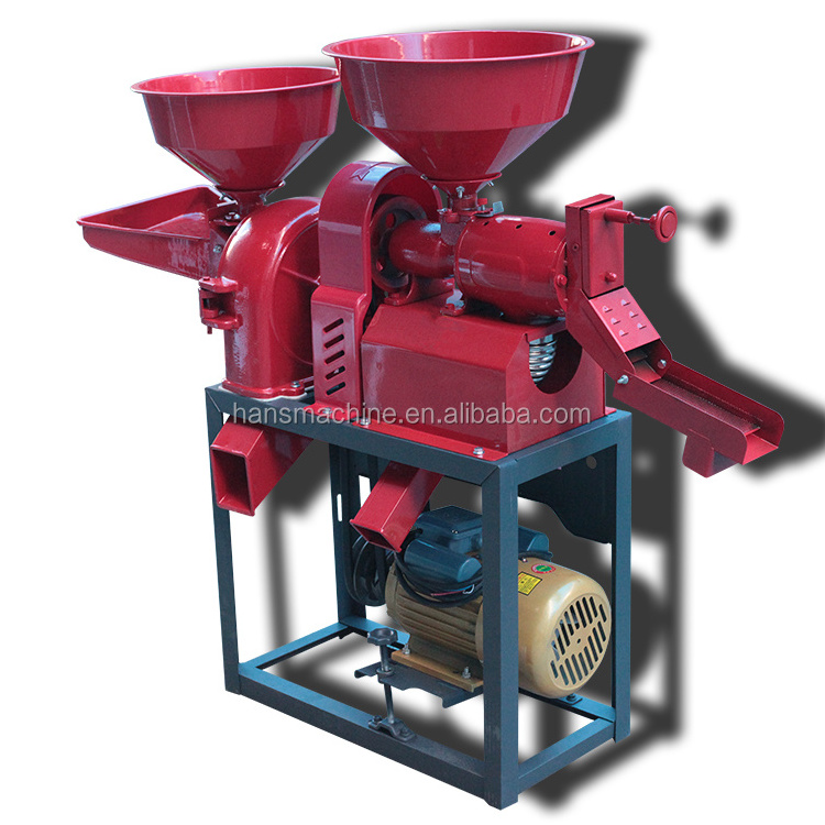 Small Rice Milling Machine Mill Rice Husk Making Cracked Corn Machinery for Home Use Rice Miller Small Size