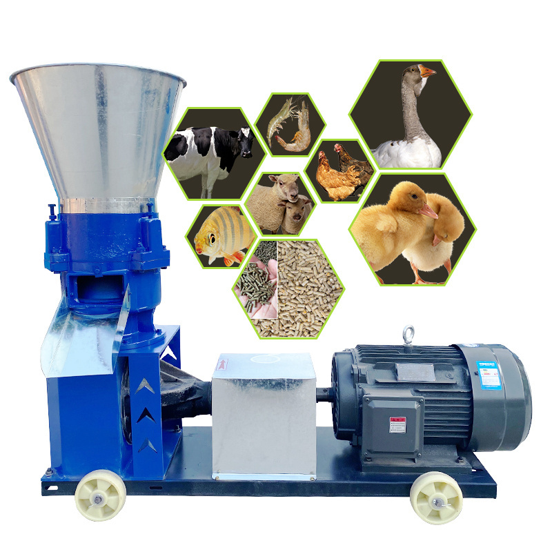 Pallet maker animal poultry pellet making birds duck chicken and pig feed making machines with best price