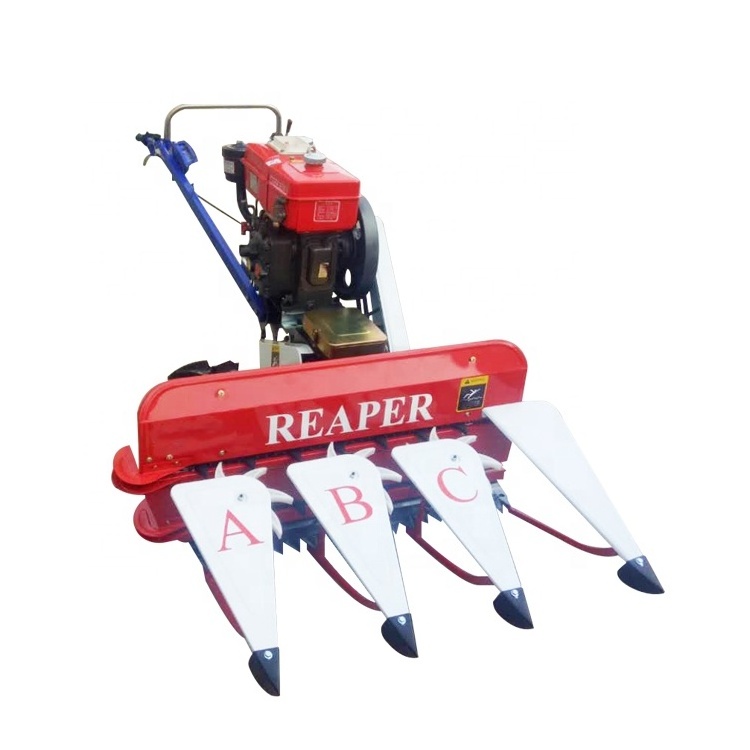 Soyabeans Reaper Power Reaper Tractor Rice Reaper Price For Wholesale