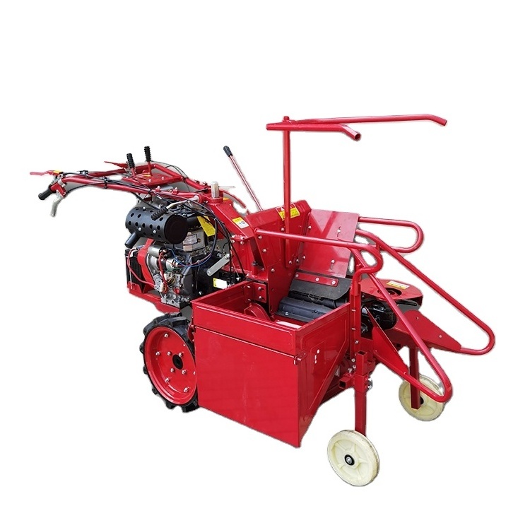 High Quality Mini Corn Combine Harvester Maize Reaping Machine