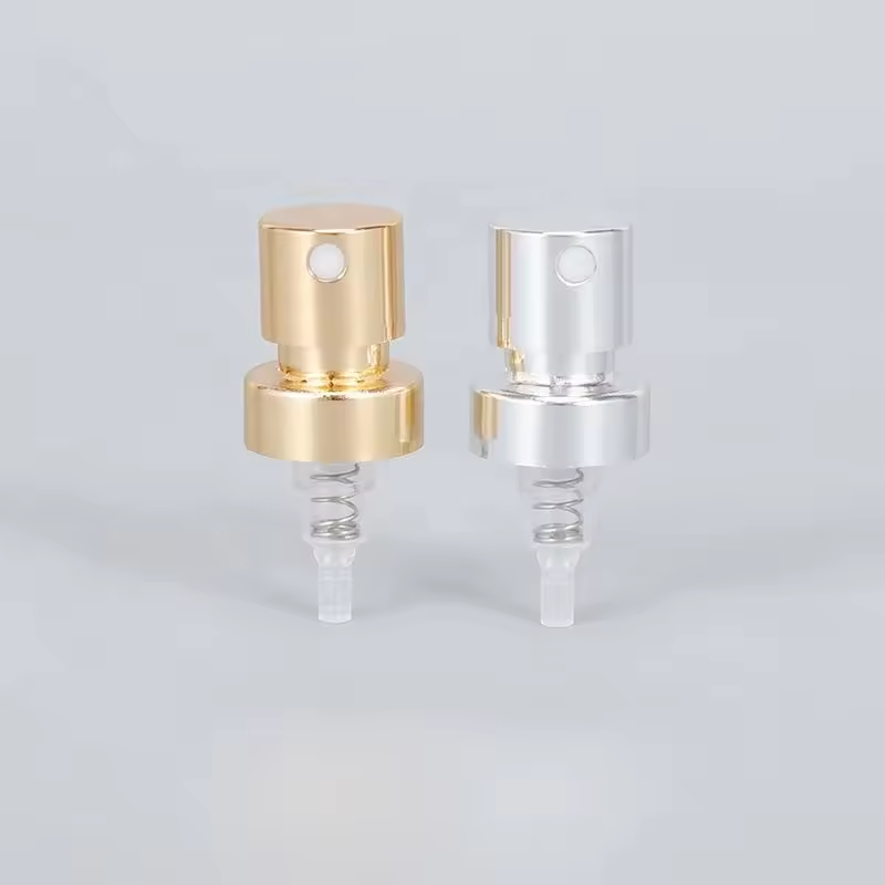 Manufacture hot sale output 0.05cc 0.14cc mist atomizer crimp pump spray 13/400 15/400 18/400 20/400 perfume pump sprayer