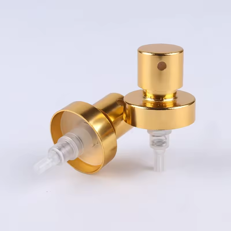 Manufacture hot sale output 0.05cc 0.14cc mist atomizer crimp pump spray 13/400 15/400 18/400 20/400 perfume pump sprayer