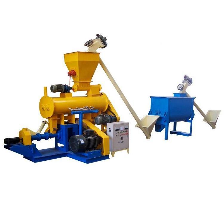 China factory floating fish pellet extruder / fish feed machine price