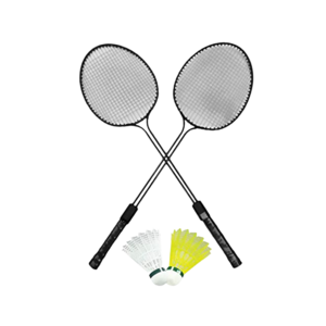 wholesale prices top quality badminton set of 2 player badminton rackets with shuttlecock manufacture in india