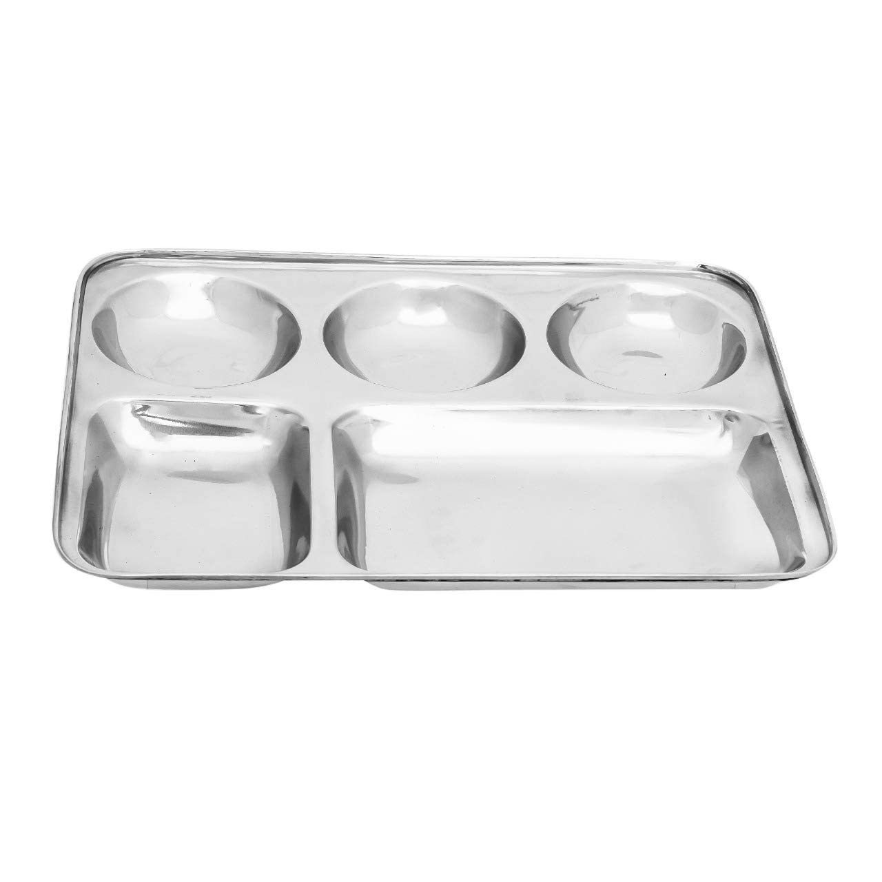 stainless steel dinner plates rectangular steel partitioned dinner platesn compartment dinner plates