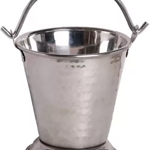 stainless steel pail bucket with lid stainless steel pail bucket for food and water storage heavy duty stainless steel pail