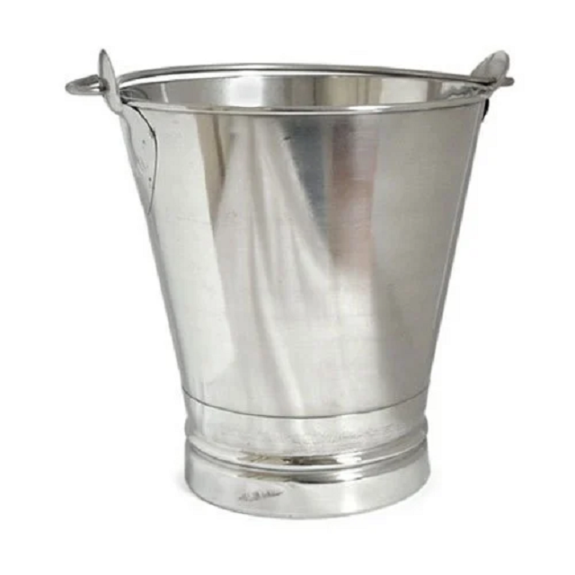 stainless steel pail bucket with lid stainless steel pail bucket for food and water storage heavy duty stainless steel pail