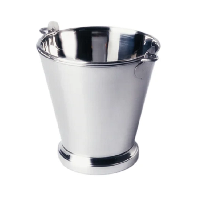 stainless steel pail bucket with lid stainless steel pail bucket for food and water storage heavy duty stainless steel pail