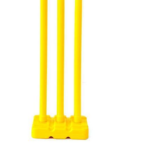 plastic cricket wicket set with customized size logo material and color for regular use