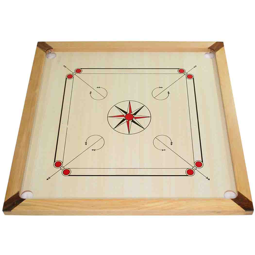 carrom board game classic strike and pocket table game with cue sticks coins queen and striker for adults kids boys and girls