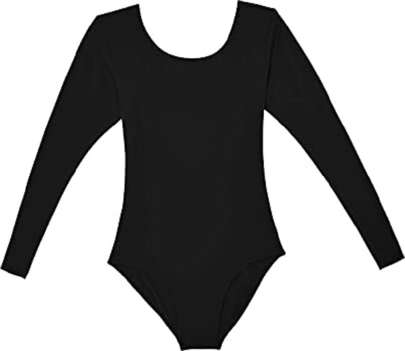 Beautifully Designed Long Sleeves Leotard Gymnastics Dance Ballet Bodysuit Comfortable Leotard in Various Colors for Girls