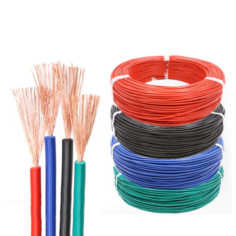 Heatproof Heat Fire Cable Resistant Teflonning Ptfe Insulation Heating Appliance Insulated Hook Up Electrical Thin Copper Wire