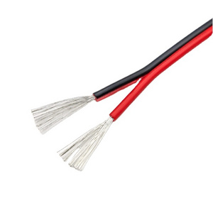 E159007 Ul 2468 Lighting Flat Cable 2C 18 Awg Twin Electric Wire For Home Appliances