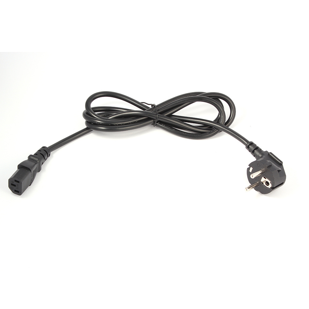 Laptop Power Cord 0.5m 6ft 2m 3m Euro Plug EU IEC C5 Power Adapter Cable For Dell Notebook PC Computer Monitor Printer TV