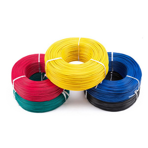 Heatproof Heat Fire Cable Resistant Teflonning Ptfe Insulation Heating Appliance Insulated Hook Up Electrical Thin Copper Wire