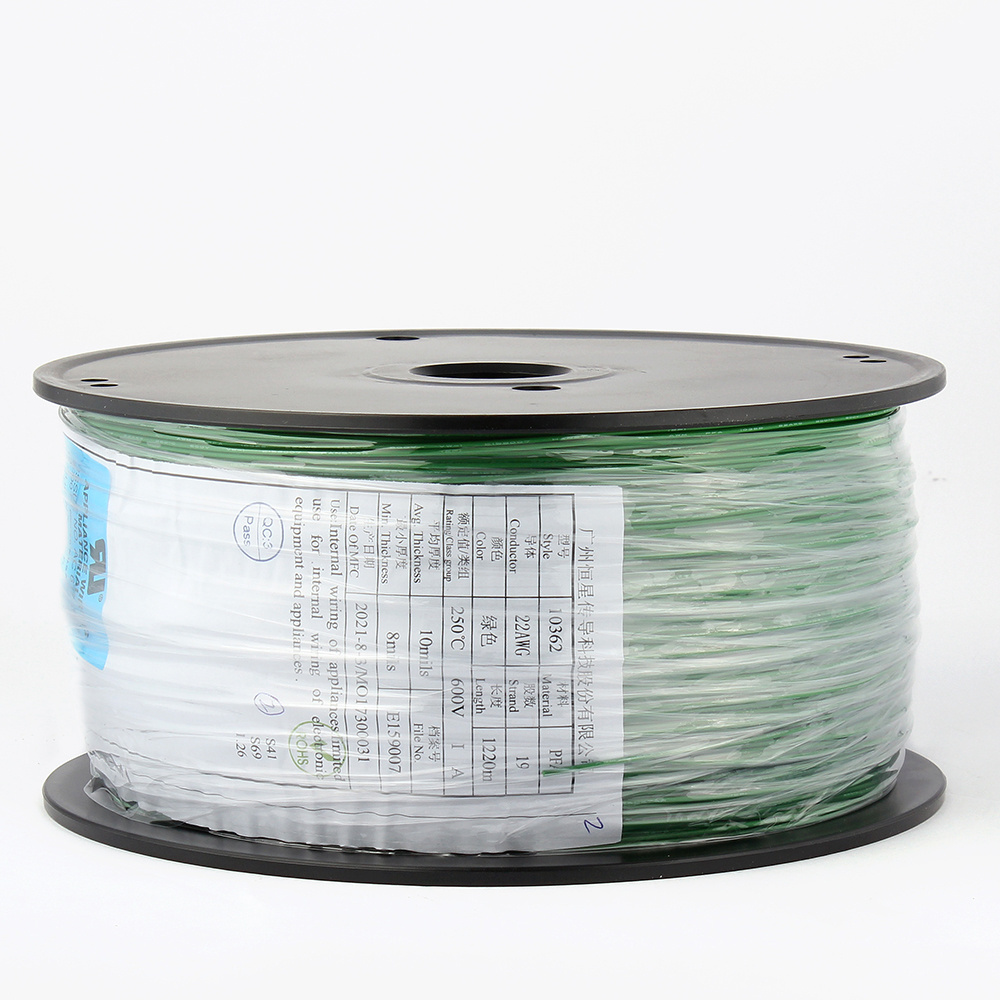 UL Listed Electric Wire AWM 10007 FeP Insulation Electronic Internal Wire For Lamp