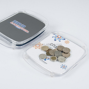 customized money tray/cash tray plastic coin tray