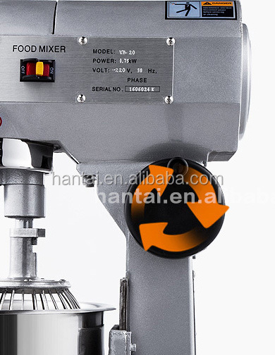 Industrial 3 speed automatic 15L bread dough kitchen stand mixer machine