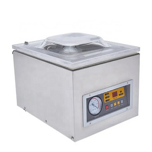 Commercial single chamber vacuum sealer machine for food packing storage