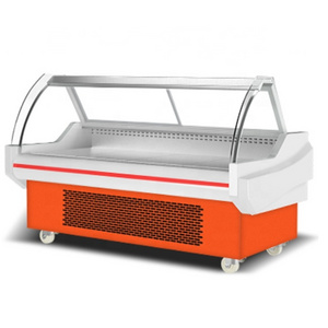 Supermarket Refrigerating Equipment Deli Meat Display Showcase Chiller Refrigerator