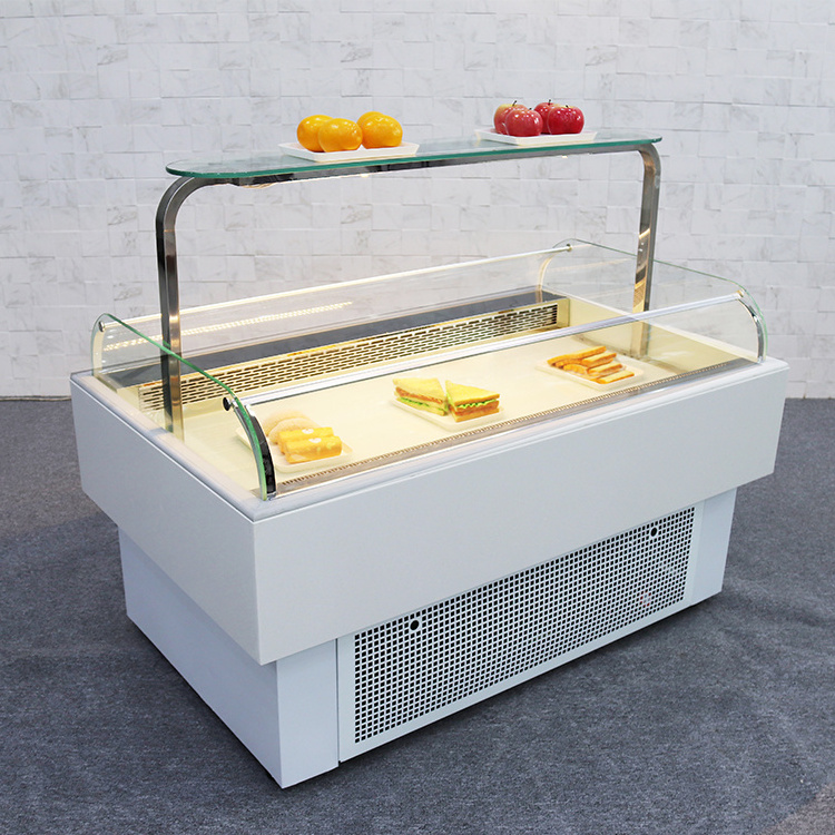 Bakery Cake Fridge Display Showcases Glass Display Single-Temperature Display Freezers Fridges Wholesale